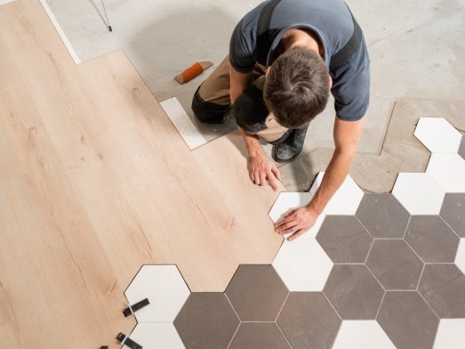 Flooring installation services in Laurinburg, NC